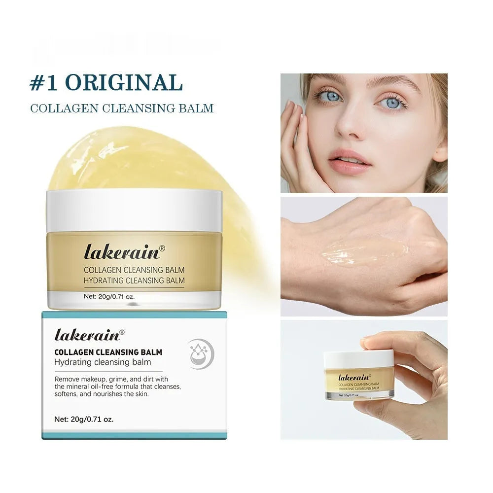 Rose fragrance makeup remover cleansing cream 20g container with foreign edition labelling