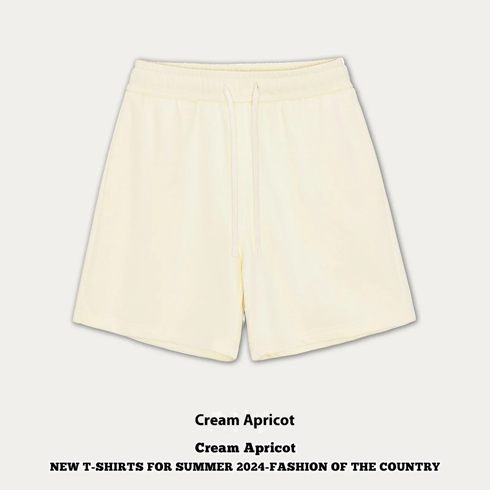 Cotton denim shorts for babies and toddlers in loose-fit casual style with five colour options