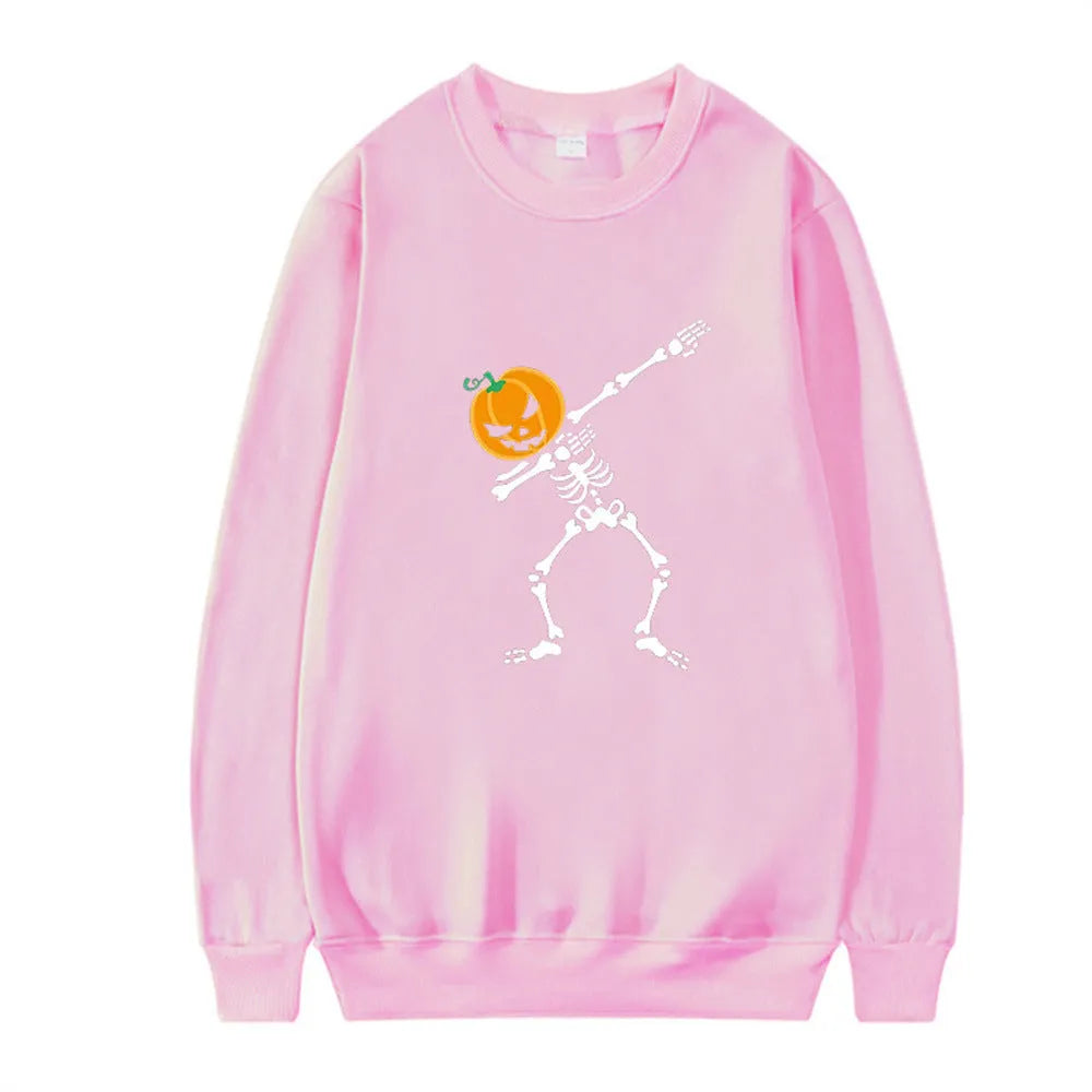 Women's printed cotton crew neck top in black red yellow white orange red colours