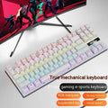 K87 mechanical wired keyboard with choice of green or red switches in multiple colour options