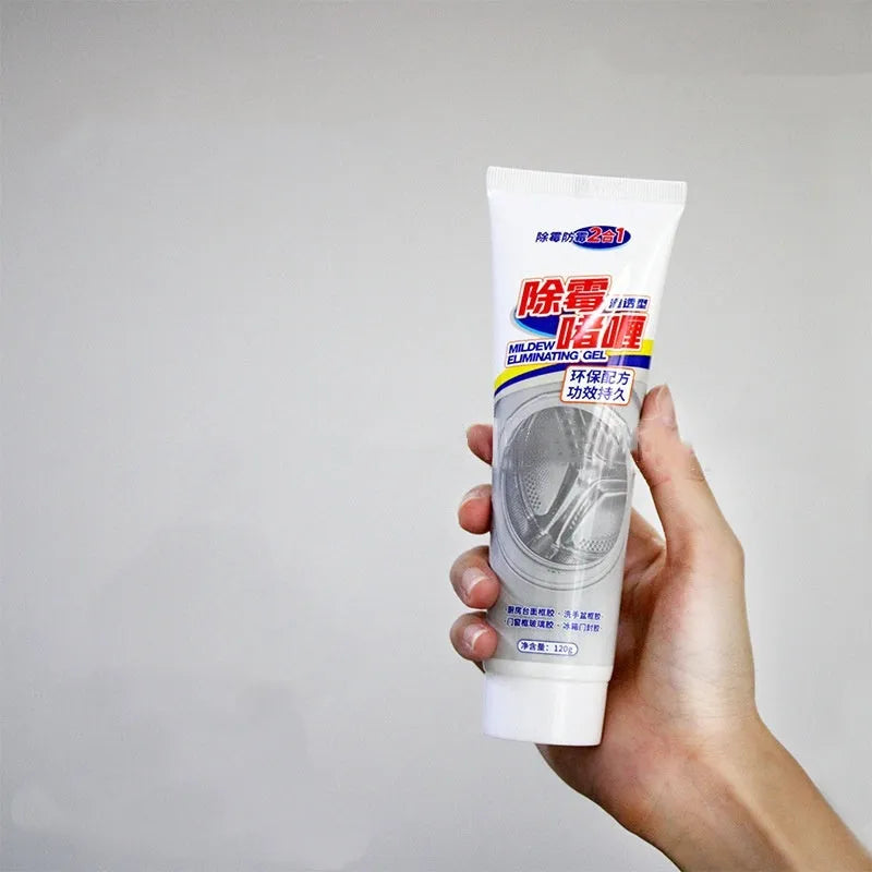 Household demildew gel cleaner for refrigerator and washing machine rubber gaskets, 120g tube