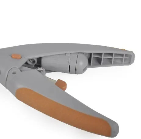 Dog nail clipper with imitation blood line indicator and built-in LED light for pet grooming