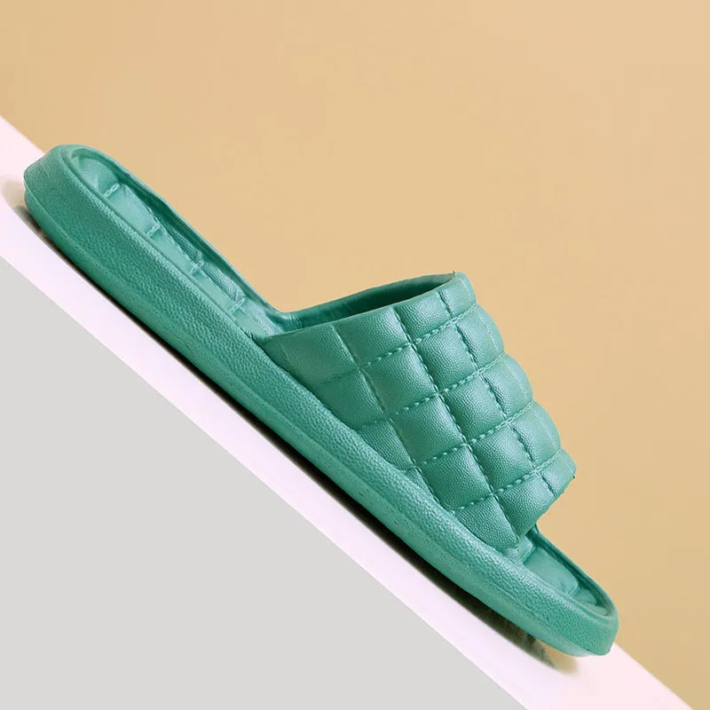Couple summer slippers unisex EVA waterproof non-slip bathroom flip-flops in multiple colours
