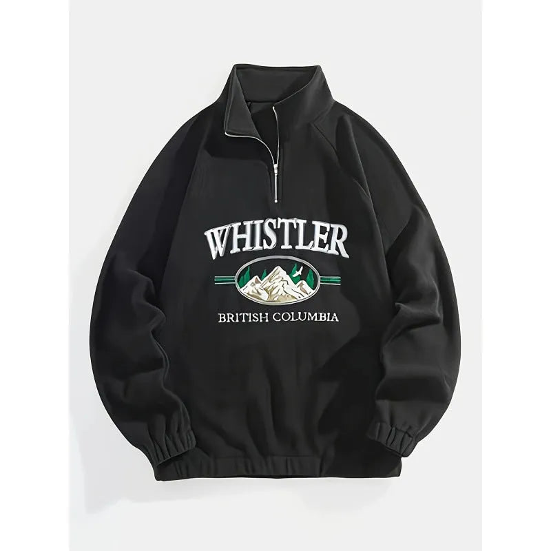 Men's plus size embroidered cardigan sweater in black, 100% polyester fibre, long sleeves, available XL to 6XL
