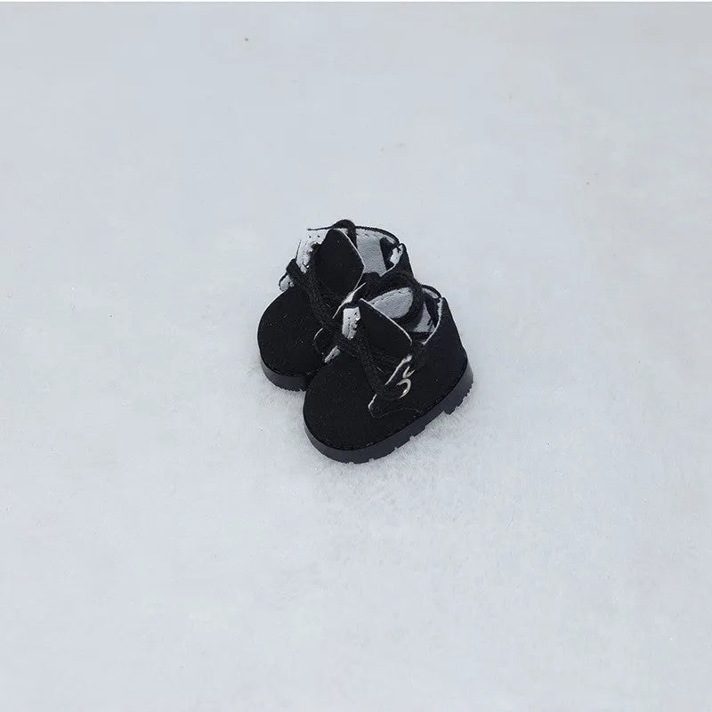 17cm doll replacement shoes in multiple styles from 3.5cm to 3.8cm PU footwear