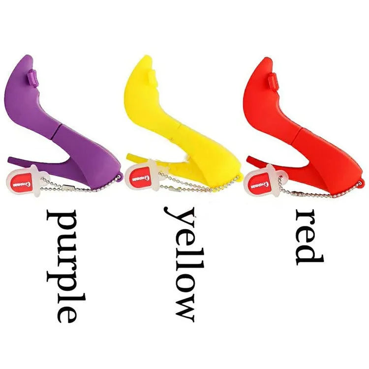 Red PVC USB 2.0 flash drive with retractable connector and 16GB capacity on white background