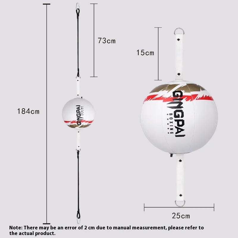 PU material hanging speed ball for boxing reaction and dodge training equipment