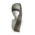 Mesh wig cap in spandex material showing stretch elasticity and breathable construction