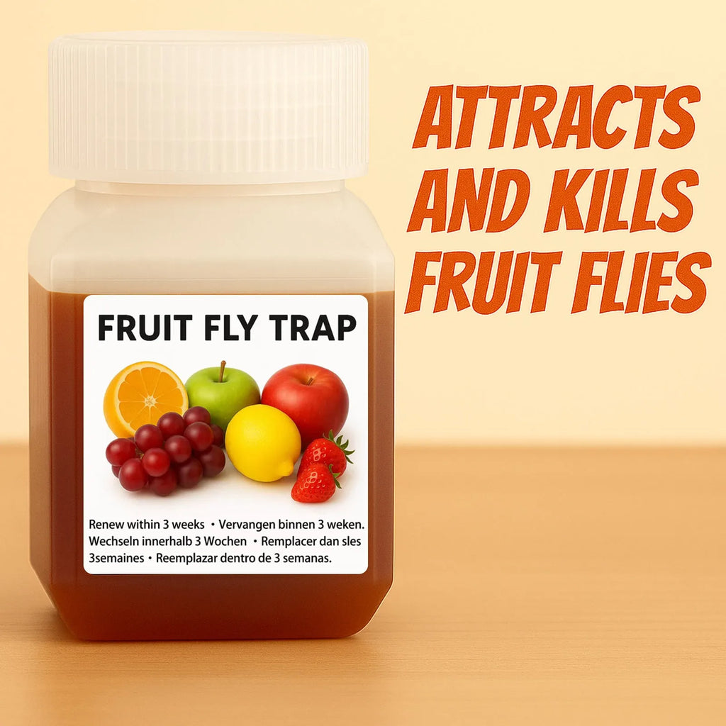 Fruit fly bait liquid bottle with SK003 new standard and old standard options