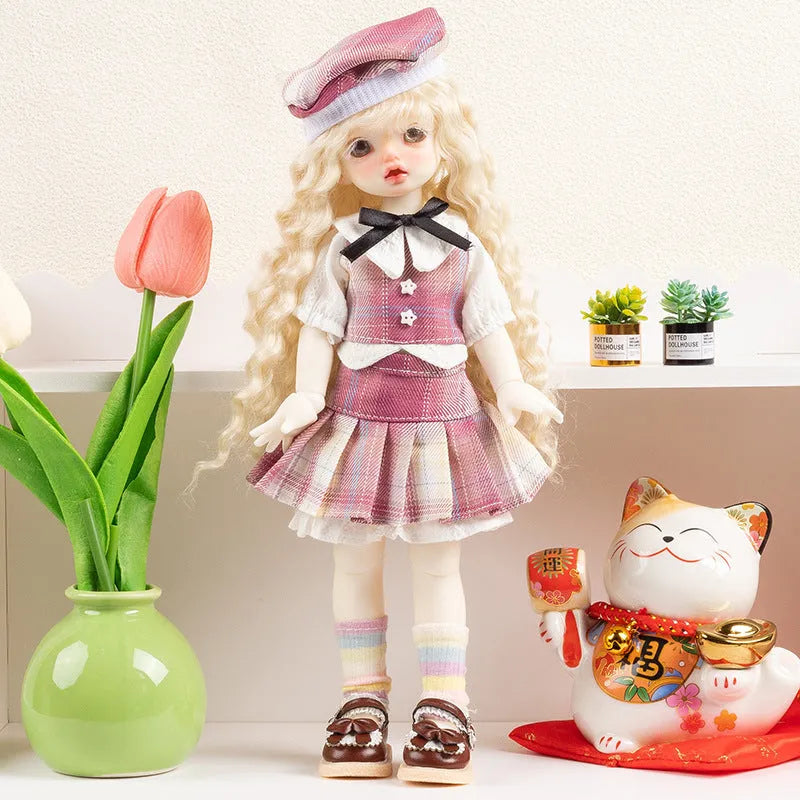 French Entry Lux Wind doll clothes in one of ten colour patterns for 7-14 year old dolls