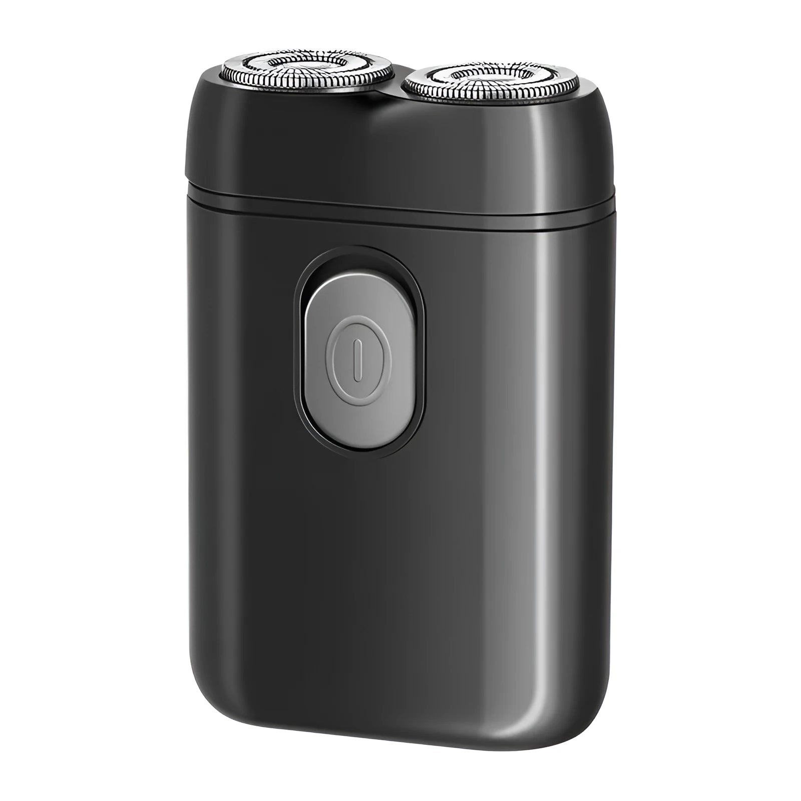 Rechargeable electric shaver with LCD display in black, liquid crystal black, and silver colour options