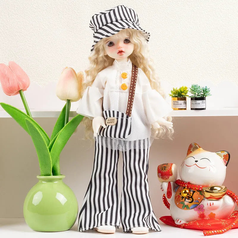 French Entry Lux Wind doll clothes in one of ten colour patterns for 7-14 year old dolls