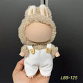 Plastic doll clothes costume for a 17cm tall vinyl figurine or action figure.