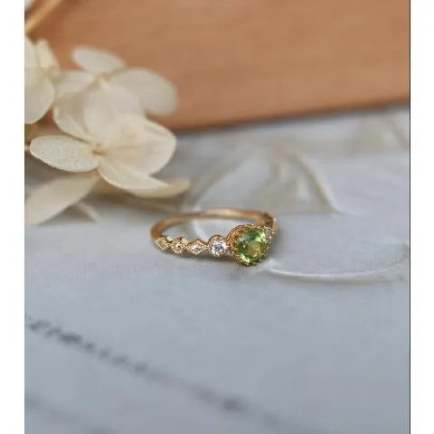 Geometric quadrilateral copper ring with Japanese-style retro design in silver colour