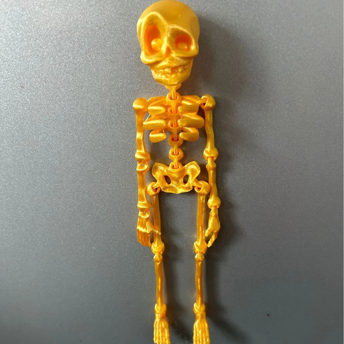 3D printed skull refrigerator magnet Halloween decoration in multiple colour options