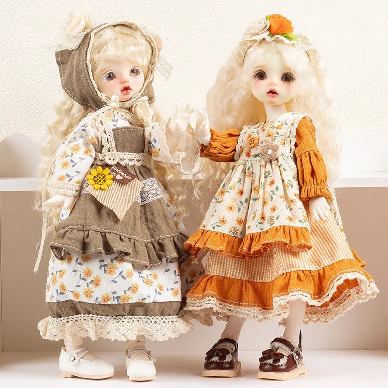 French Entry Lux Wind doll clothes in one of ten colour patterns for 7-14 year old dolls