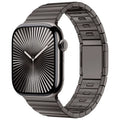Stainless steel magnetic buckle watch strap for Apple watches in multiple colour options