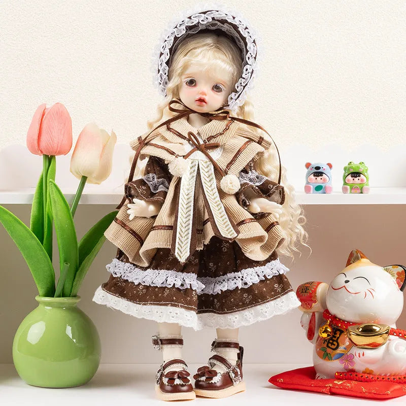 French Entry Lux Wind doll clothes in one of ten colour patterns for 7-14 year old dolls