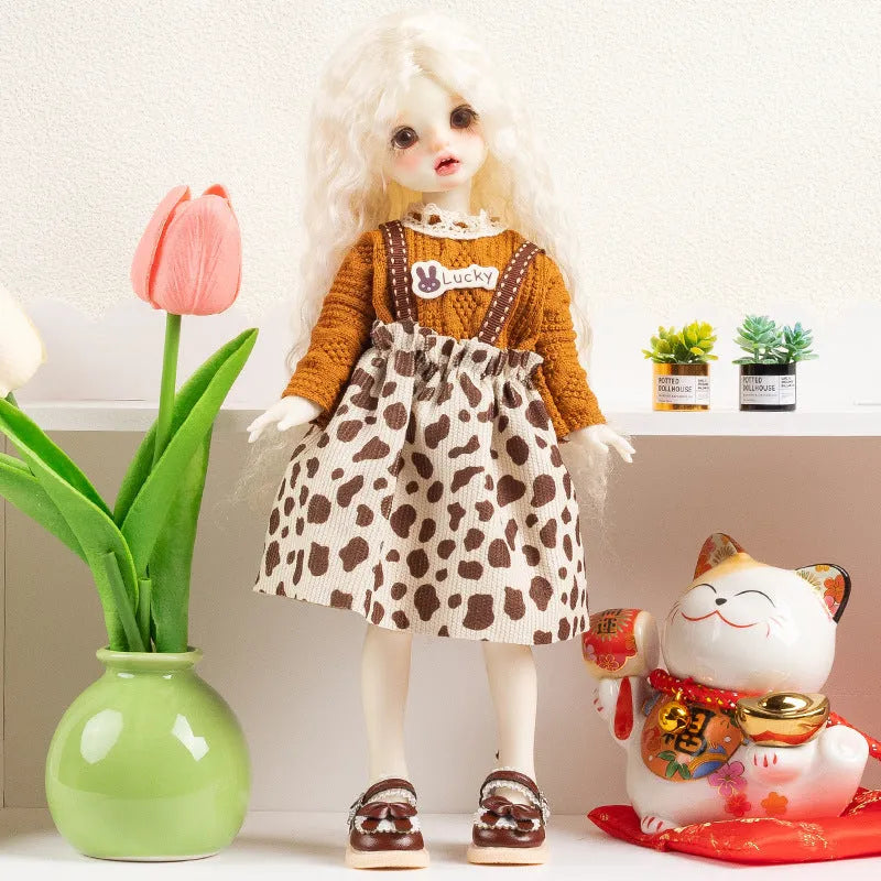 French Entry Lux Wind doll clothes in one of ten colour patterns for 7-14 year old dolls