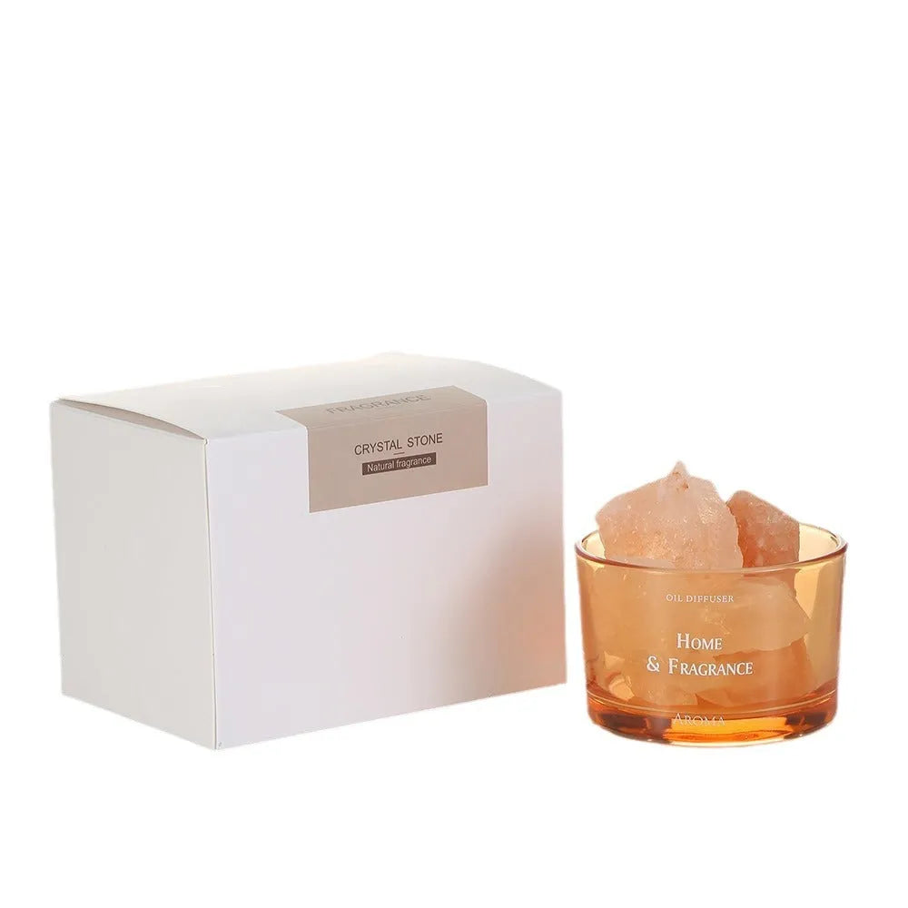Girls' light perfume aromatherapy crystal set with ten 20ml essential oil bottles in various fragrances