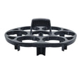 Black plastic egg holder cooking basket with retainer design for organised egg storage