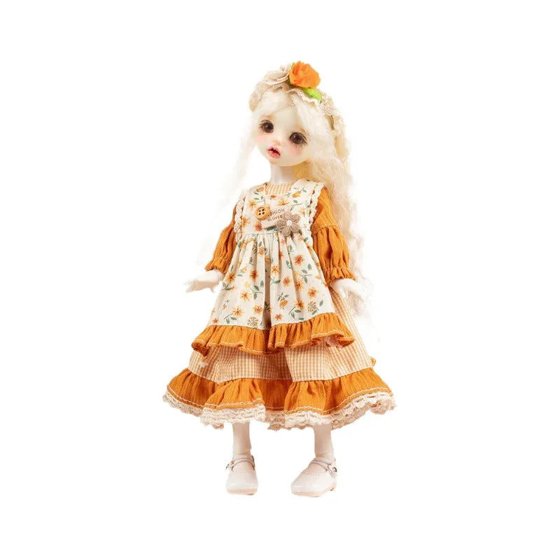 French Entry Lux Wind doll clothes in one of ten colour patterns for 7-14 year old dolls