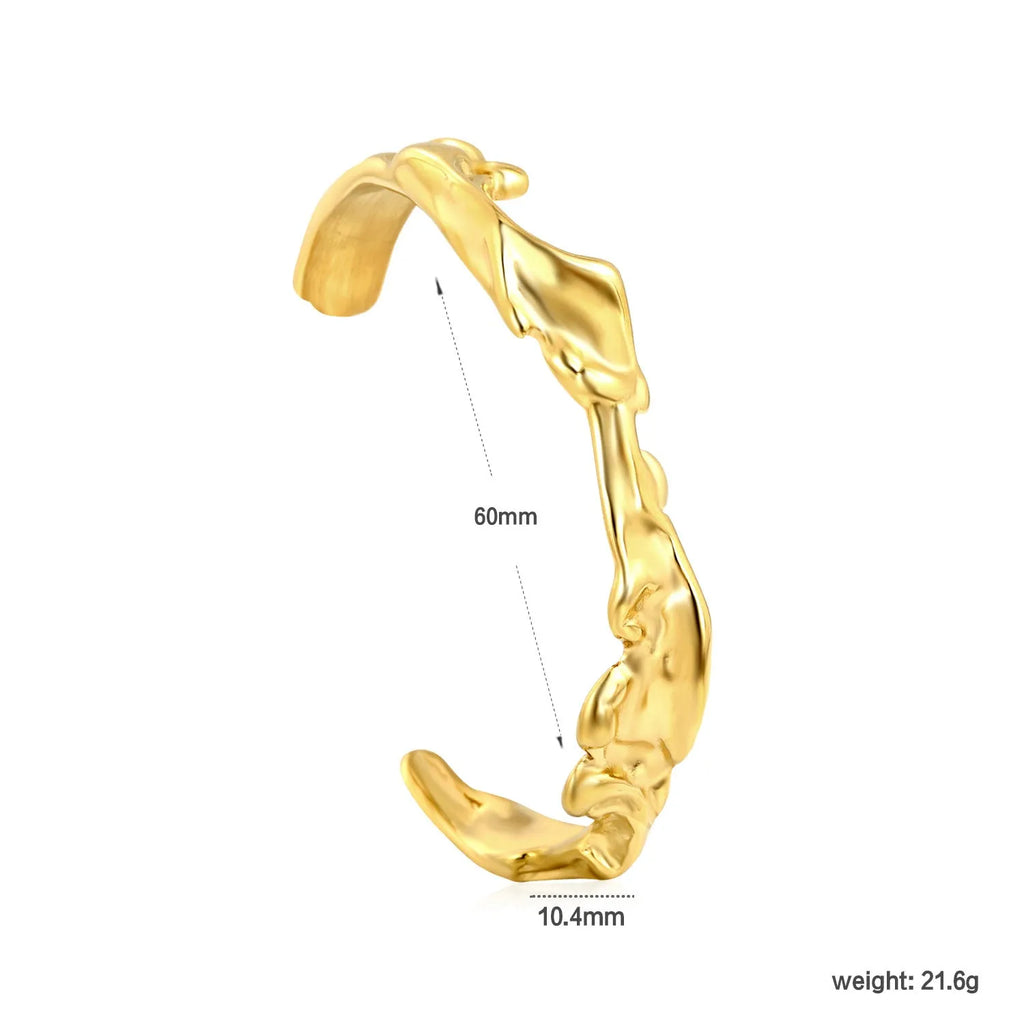 Stainless steel alloy bracelet with European American advanced design in three colour options