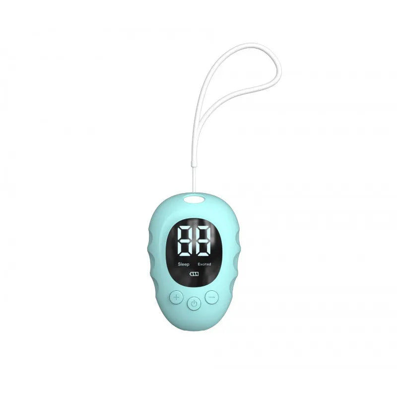Silicone sleep aid hand grip device with handheld remote control in three colour options