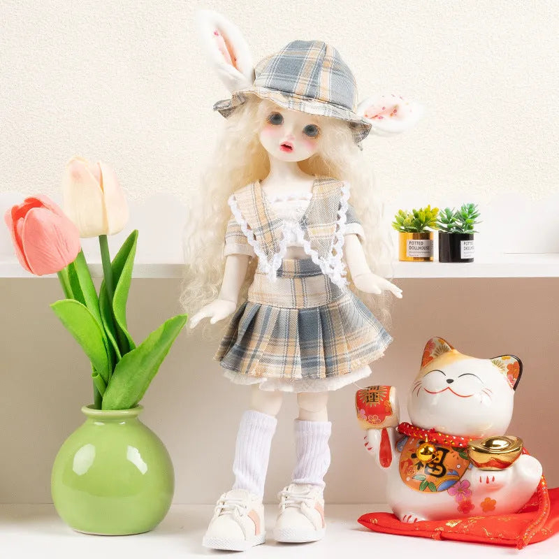 French Entry Lux Wind doll clothes in one of ten colour patterns for 7-14 year old dolls