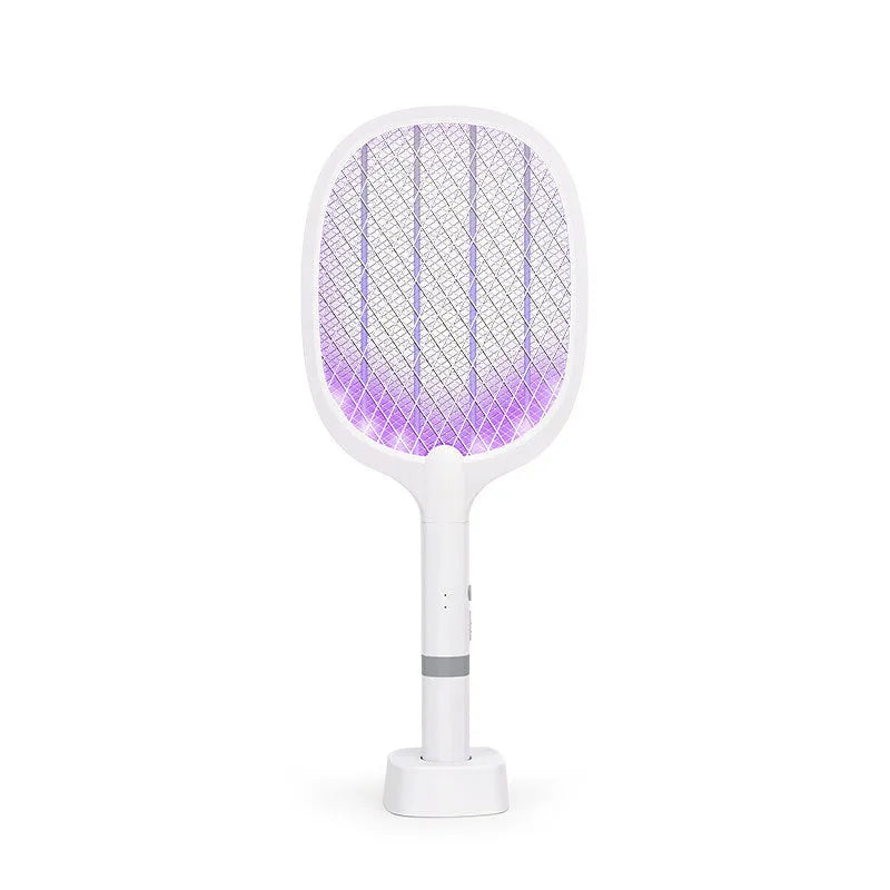 Rechargeable electric mosquito swatter for 11-20 square metre household insect control