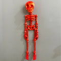 3D printed skull refrigerator magnet Halloween decoration in multiple colour options