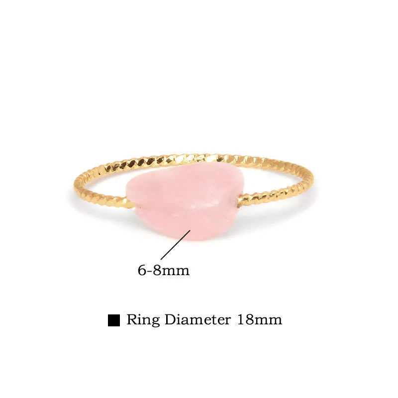 Geometric agate niche ring for women showing carved design detail in one of eight available colours