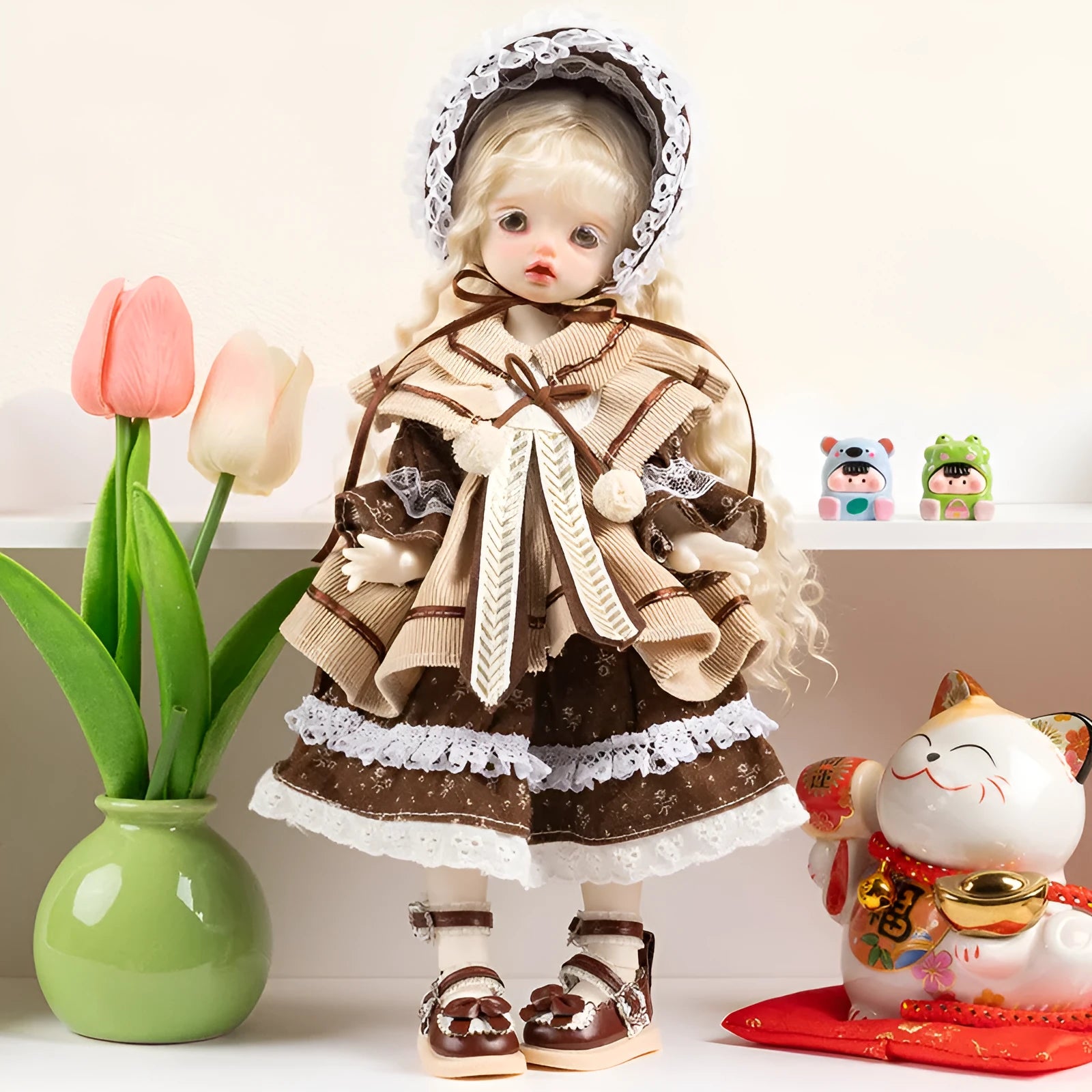 French Entry Lux Wind doll clothes in one of ten colour patterns for 7-14 year old dolls