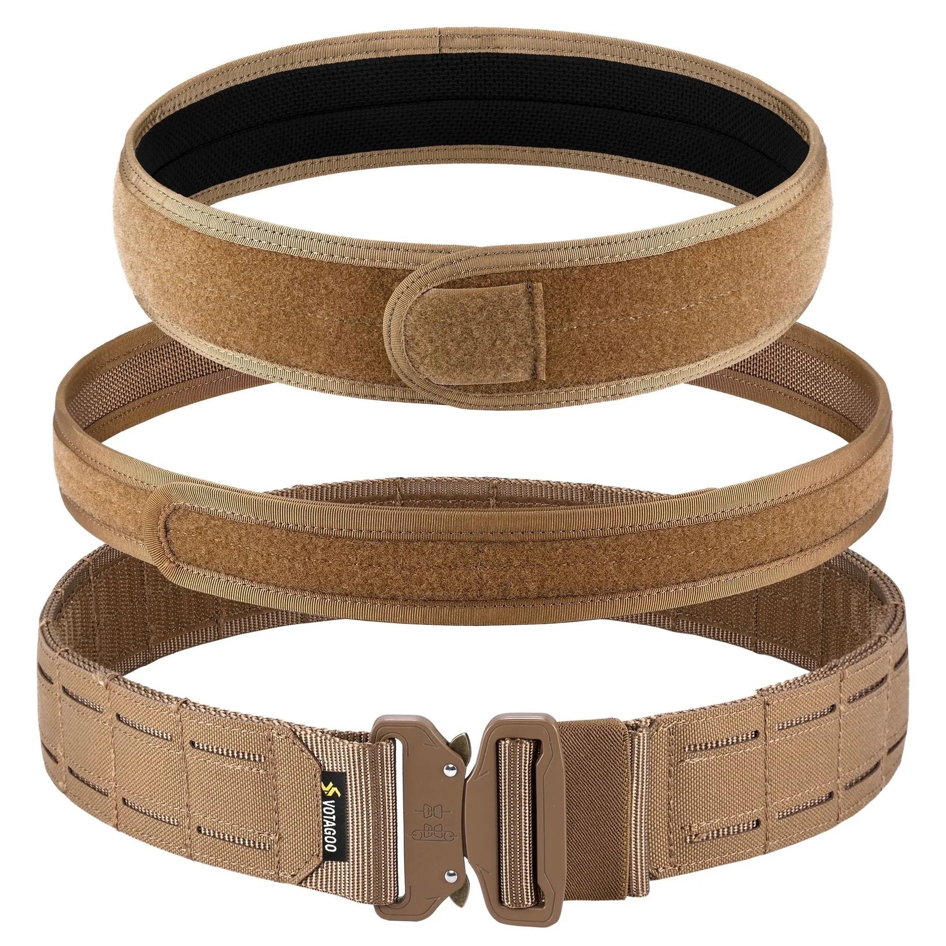 2-inch tactical belt with alloy automatic buckle in CP camouflage colour