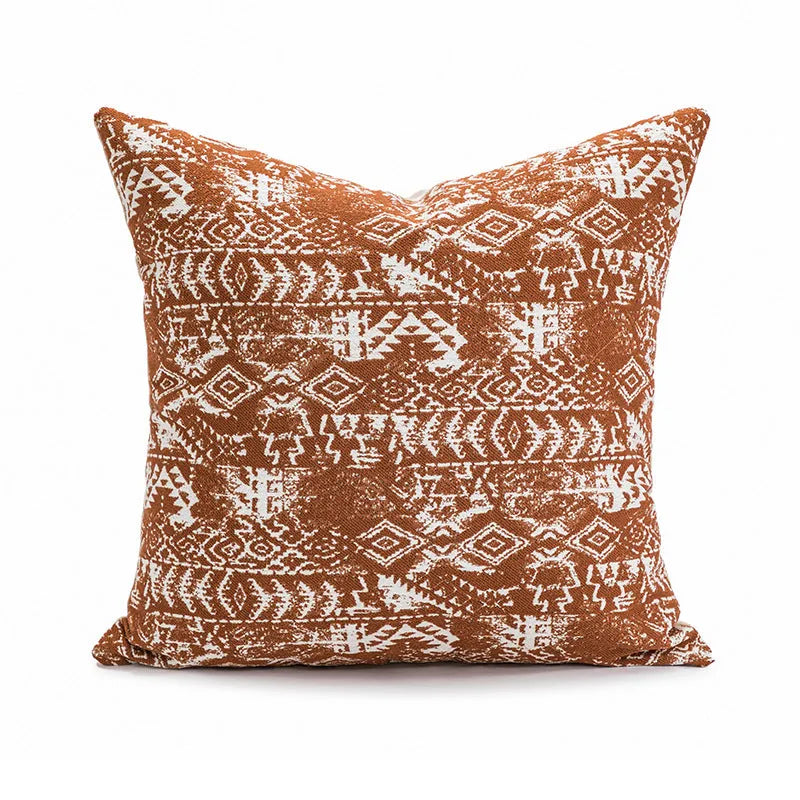 Solid colour cushion for sofa or bay window in 30x50cm and 45x45cm sizes with PP cotton filler