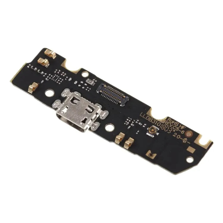 Small black aluminium tail plug board for Moto E5 motorbikes with included mounting tool