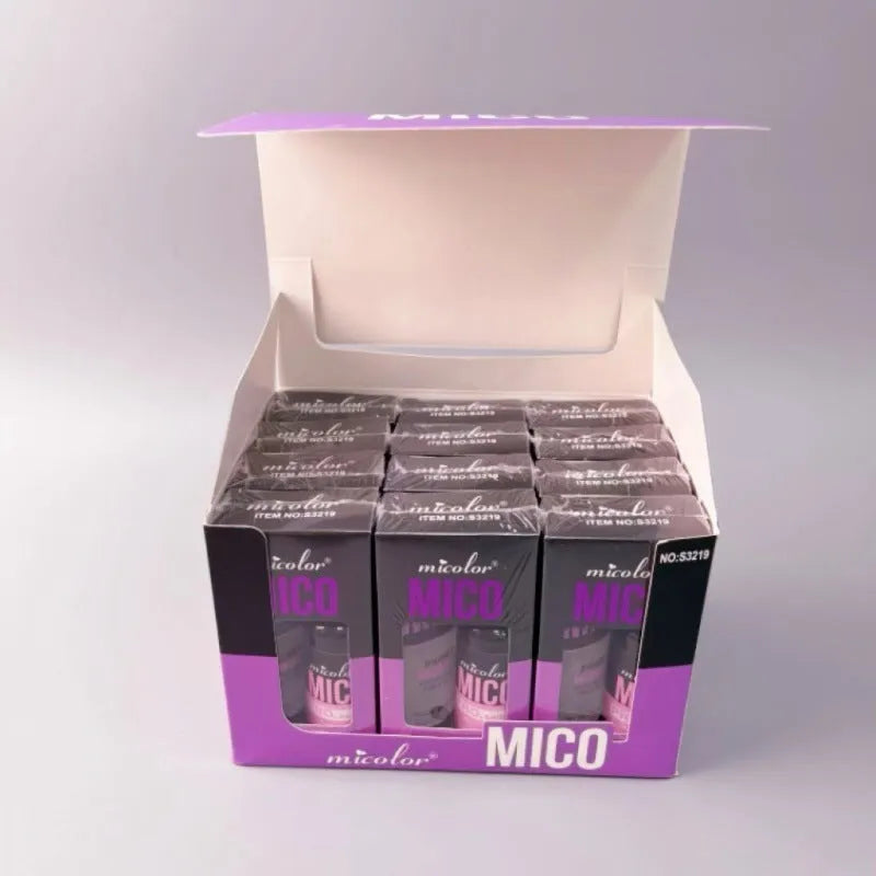 Makeup primer and finishing spray duo set with 45ml and 40ml bottles