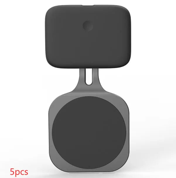 Compact screen hanging light in black with dimmable touch control and USB charging