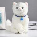 Adjustable pet collar with bell in ethnic pattern, showing colour options: black, blue, pink, red, white.
