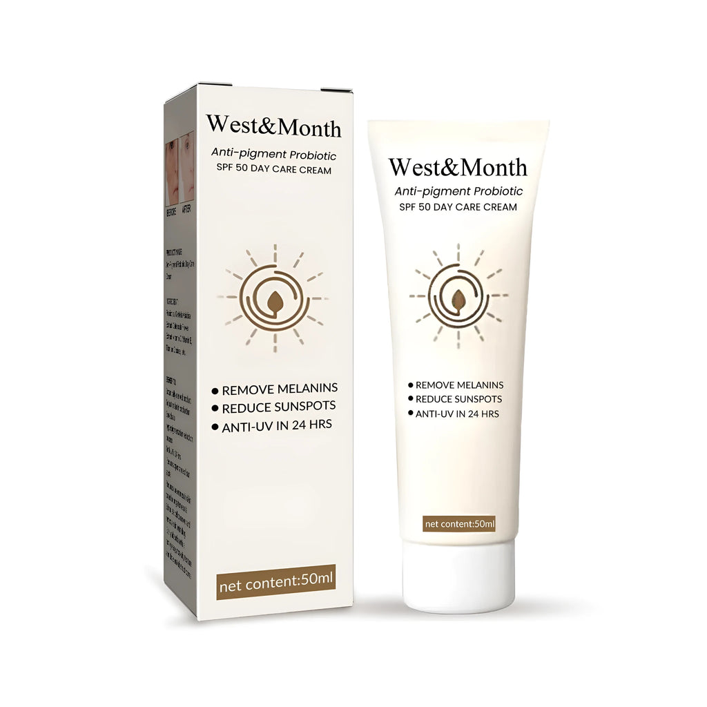 50g probiotics brightening protective cream container with centella extract.