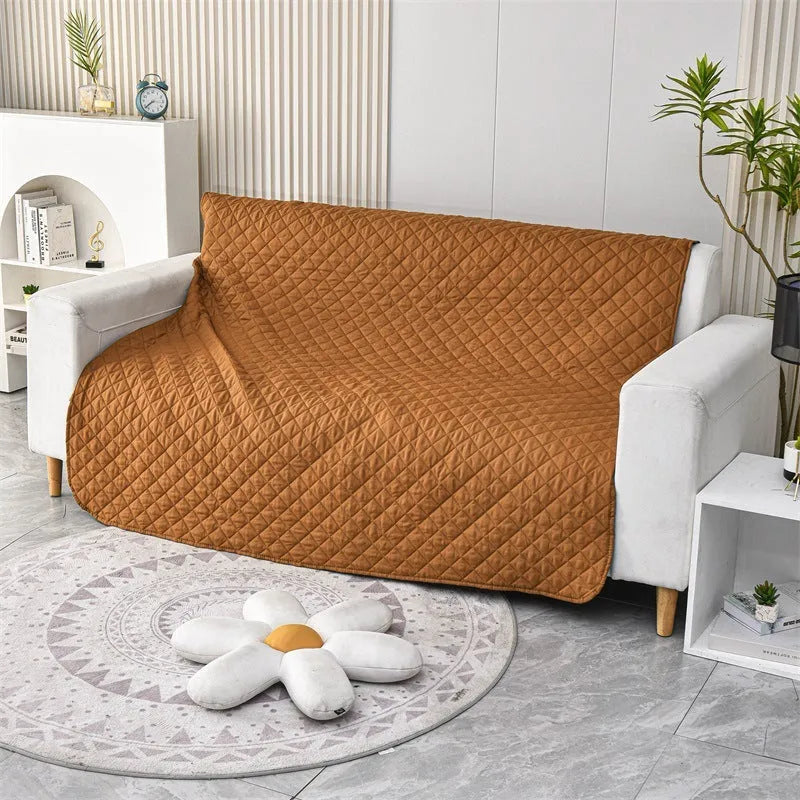 Reversible waterproof dog blanket sofa cover in multiple colours and sizes for furniture protection