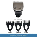 Multifunctional universal shaver accessories: replacement cutter head with 3 ABS positioning combs for hair trimming