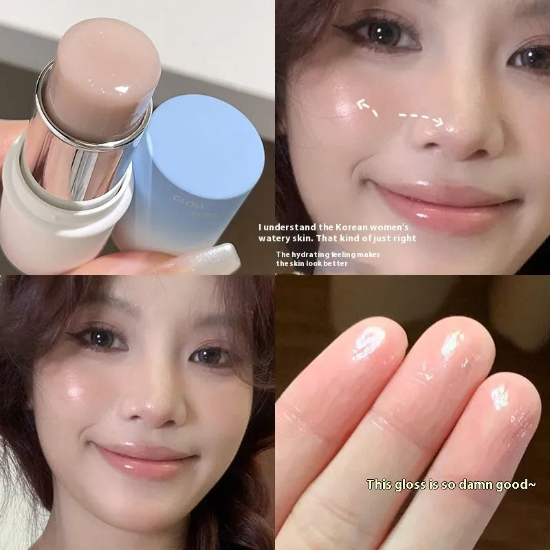 Fake Plain Face Water Light Facial Repair Highlighter 6g natural colour compact