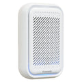White wall-mounted air purifier with direct plug-in design for small rooms