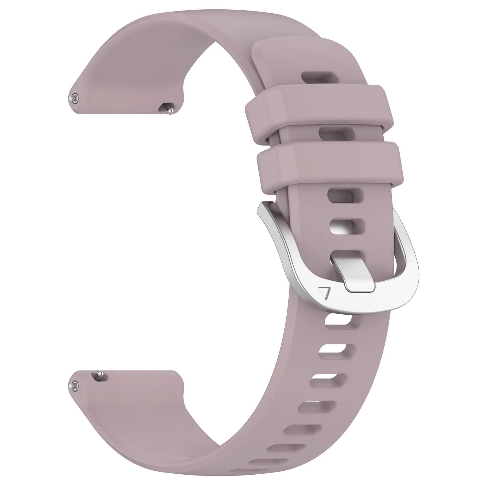 Sports style silicone watch strap for Jiaming in ten colours, glossy finish, 18mm width