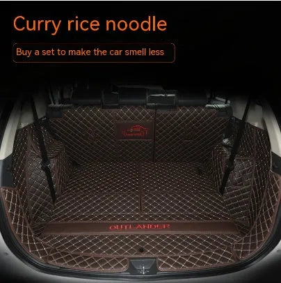 3D boot liner mat for Mitsubishi Outlander with raised edges in a choice of colours.