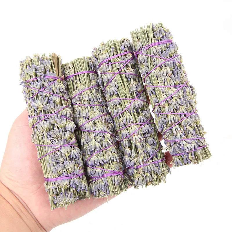 4-inch lavender dried flower aromatherapy stick for natural air freshening