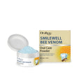 50g container of natural tooth powder with sodium bicarbonate formula and mint flavour