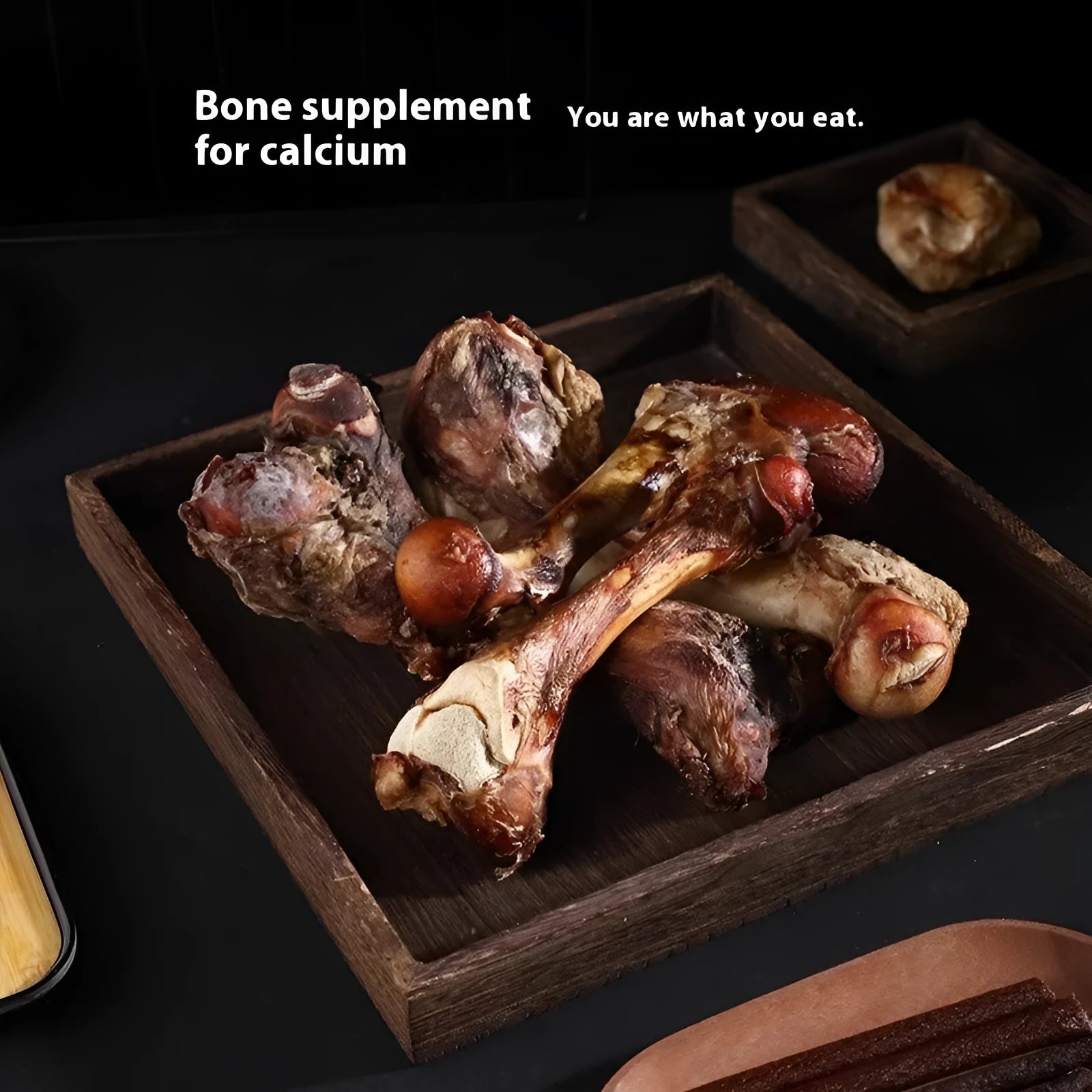 High calcium puppy dental cleaning chew stick with roasted ox bone flavour