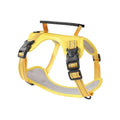 Adjustable polyester dog chest harness in multiple colours and sizes for walking control